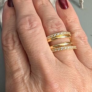 Kendra Scott Gold and Silver Ring